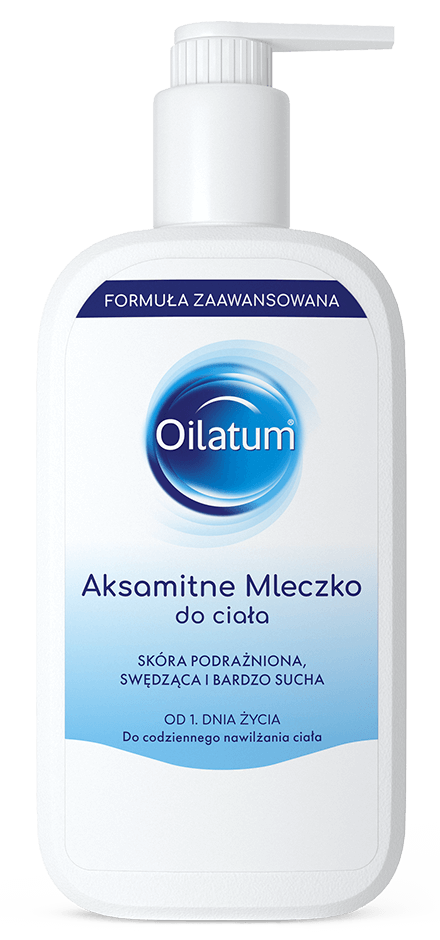 Aksamitne Mleczko do ciała dla skóry bardzo suchej, podrażnionej, swędzącej, 400ml, Oilatum